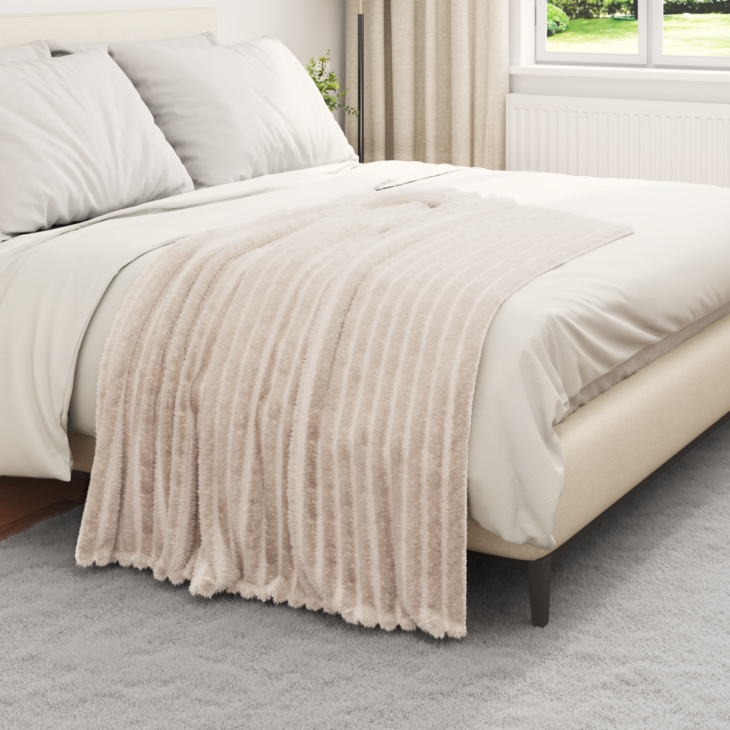 Apklotas Smėlio 150 x 130 cm Flysas