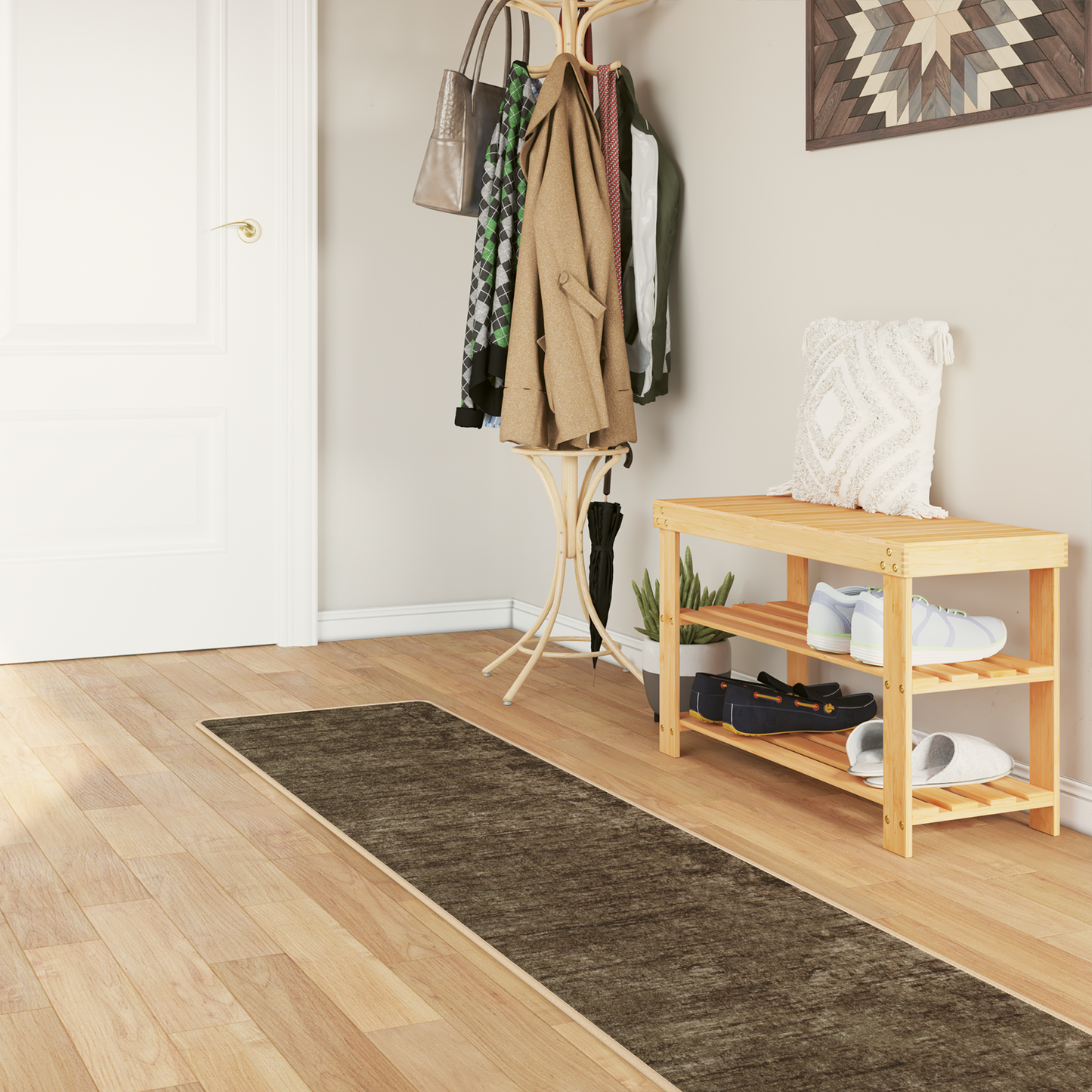Kilimėlis MARSA Miško Žalia 350 x 50 cm Poliesteris ir PVC
