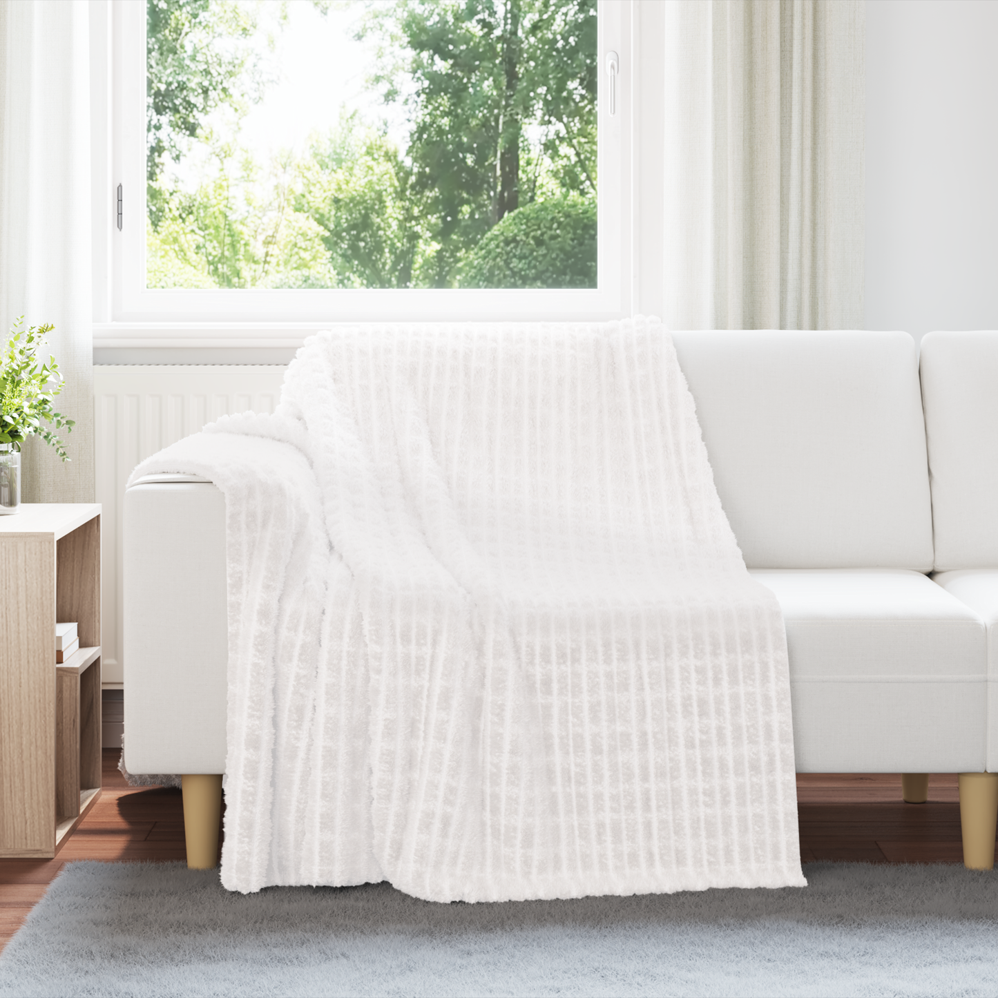 Mesti antklodės 6 pcs Balta 200 x 150 cm Flysas