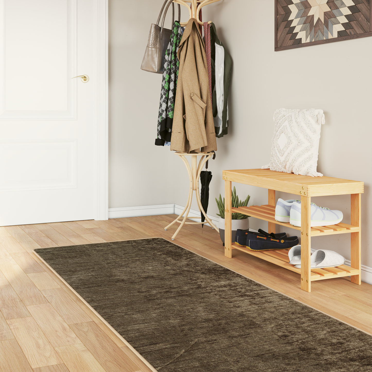 Kilimėlis MARSA Miško Žalia 300 x 80 cm Poliesteris ir PVC