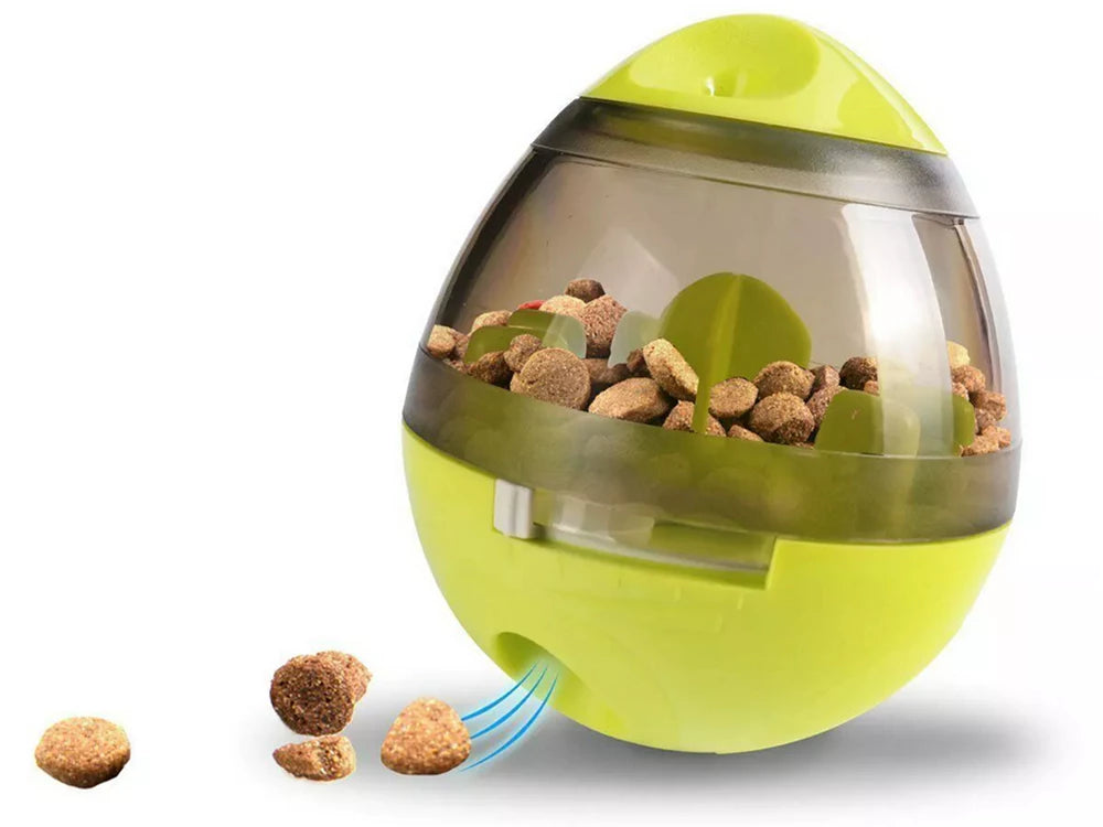 Interaktyvus skanėstų kamuoliukas šunims ir katėms (Žalias)