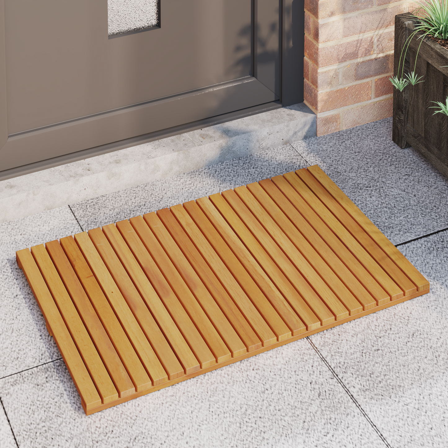 Badematte Paprastas Ruda 80 x 50 cm Medis