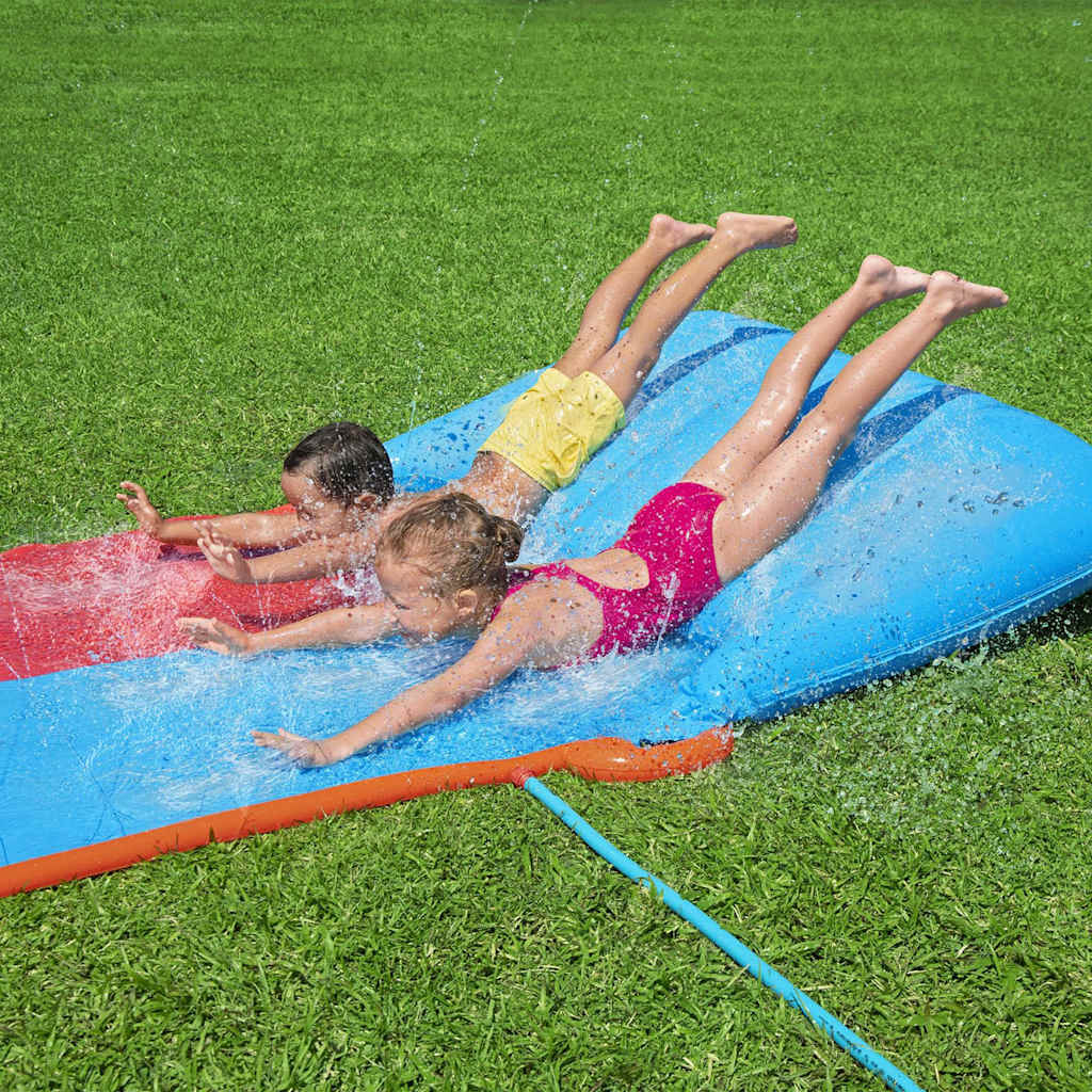 H2OGO Tsunami Splash Ramp Dviguba vandens čiuožykla