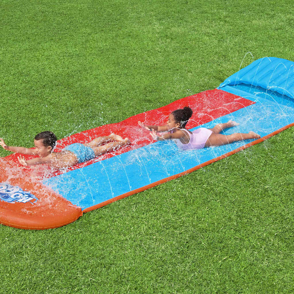 H2OGO Tsunami Splash Ramp Dviguba vandens čiuožykla