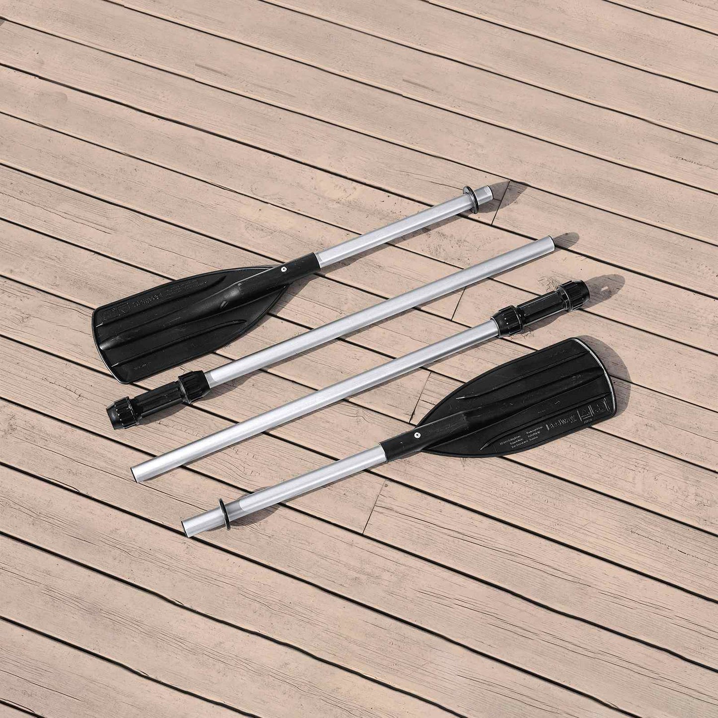 Pripučiamas valtis Pilka ir balta 3,64 x 1,66 m PVC