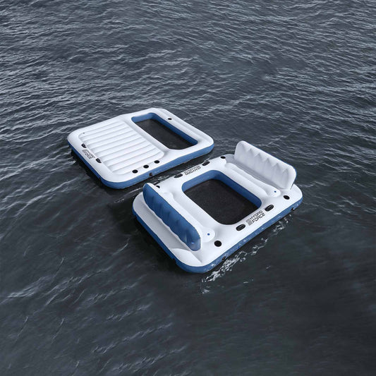 Hydro-Force Plūduriuojanti Sala 2 vnt. PVC Balta ir mėlyna