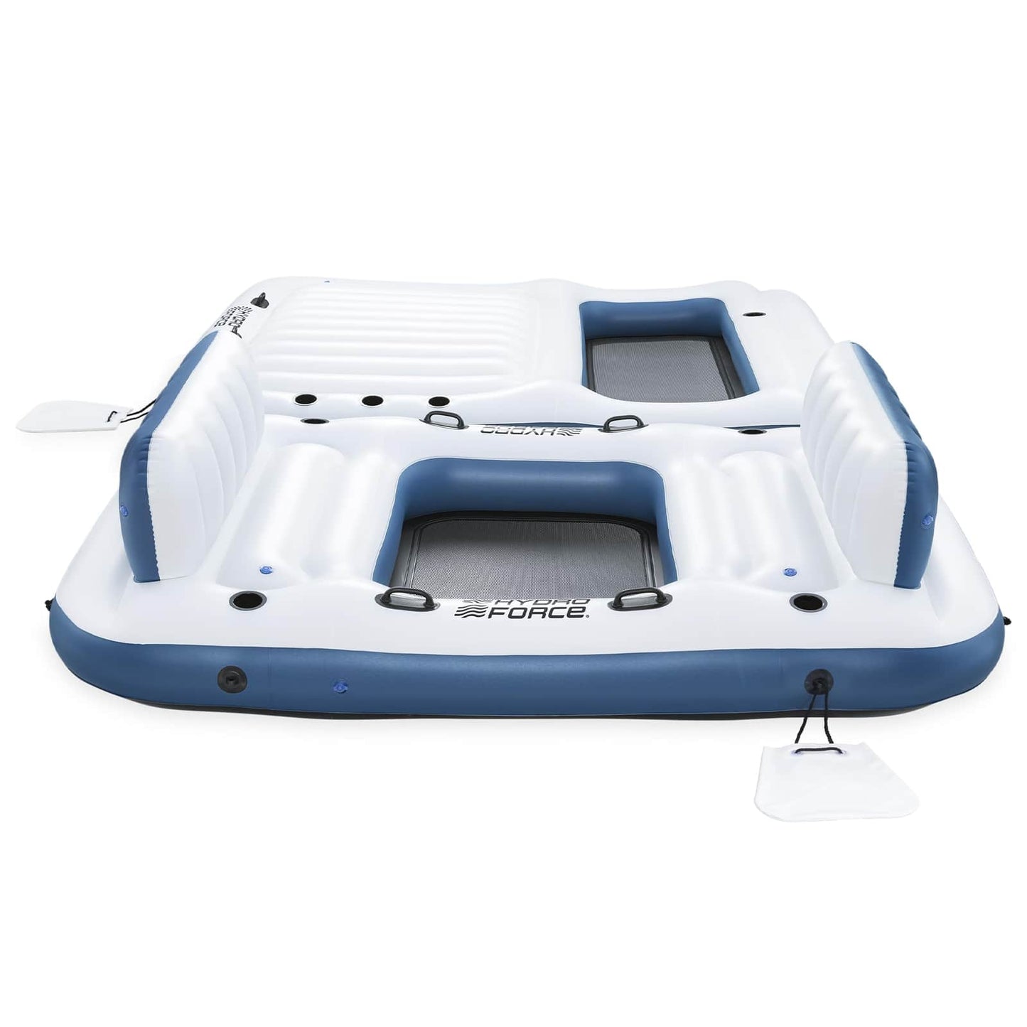 Hydro-Force Plūduriuojanti Sala 2 vnt. PVC Balta ir mėlyna