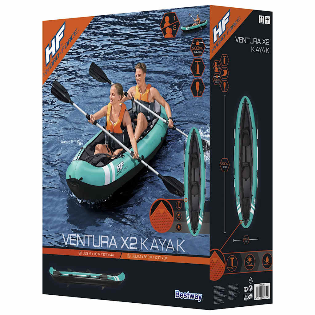 Hydro-Force Ventura X2 Baidarė, 330x86cm
