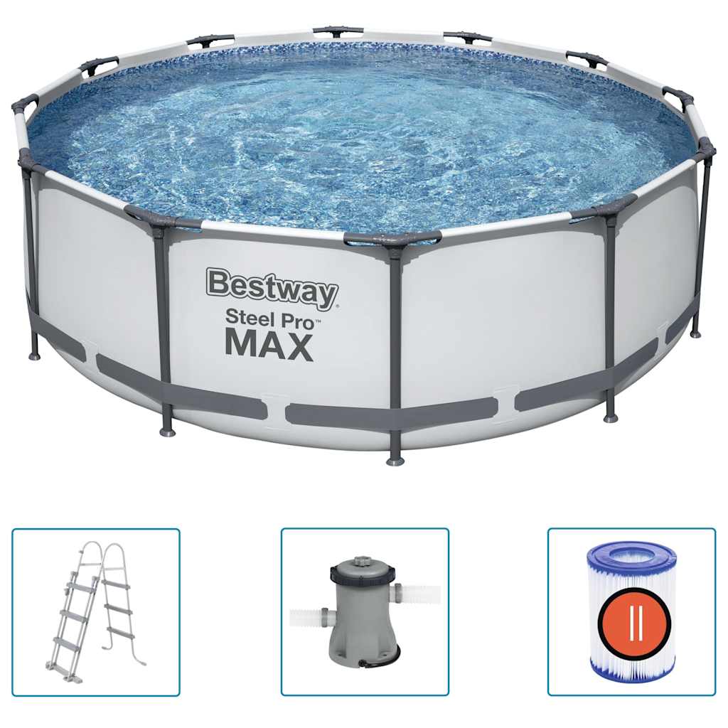 Steel Pro MAX Baseino rinkinys, 366x100cm