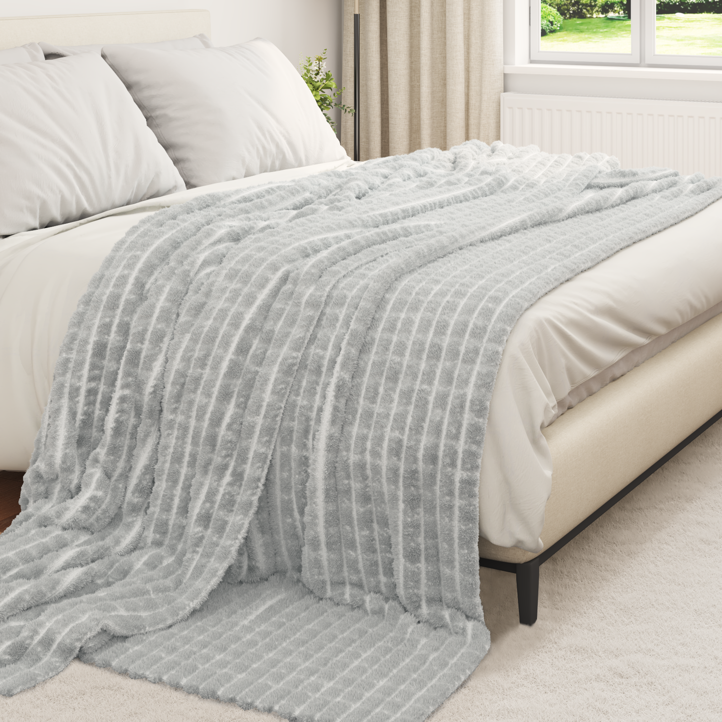 Mesti antklodės 6 pcs Pilka 270 x 240 cm Flysas