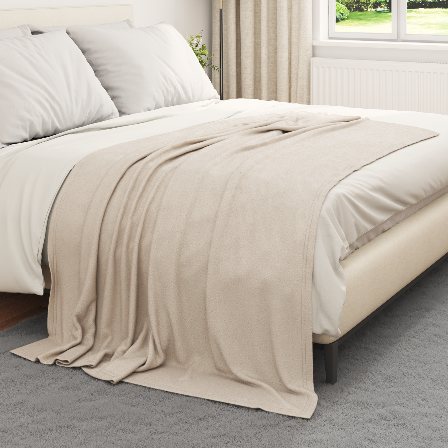 Mesti antklodės 24 pcs Smėlio 200 x 150 cm Flysas