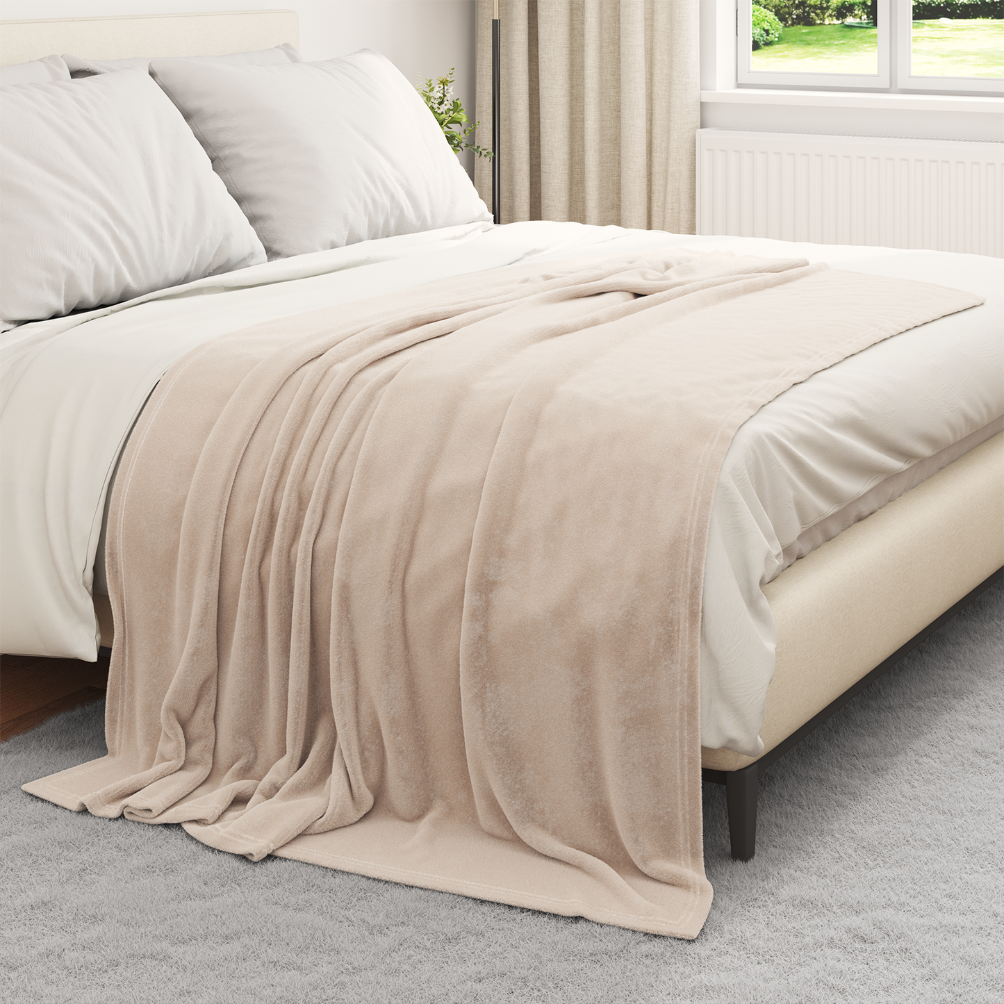 Apklotas Smėlio 150 x 200 cm Flysas