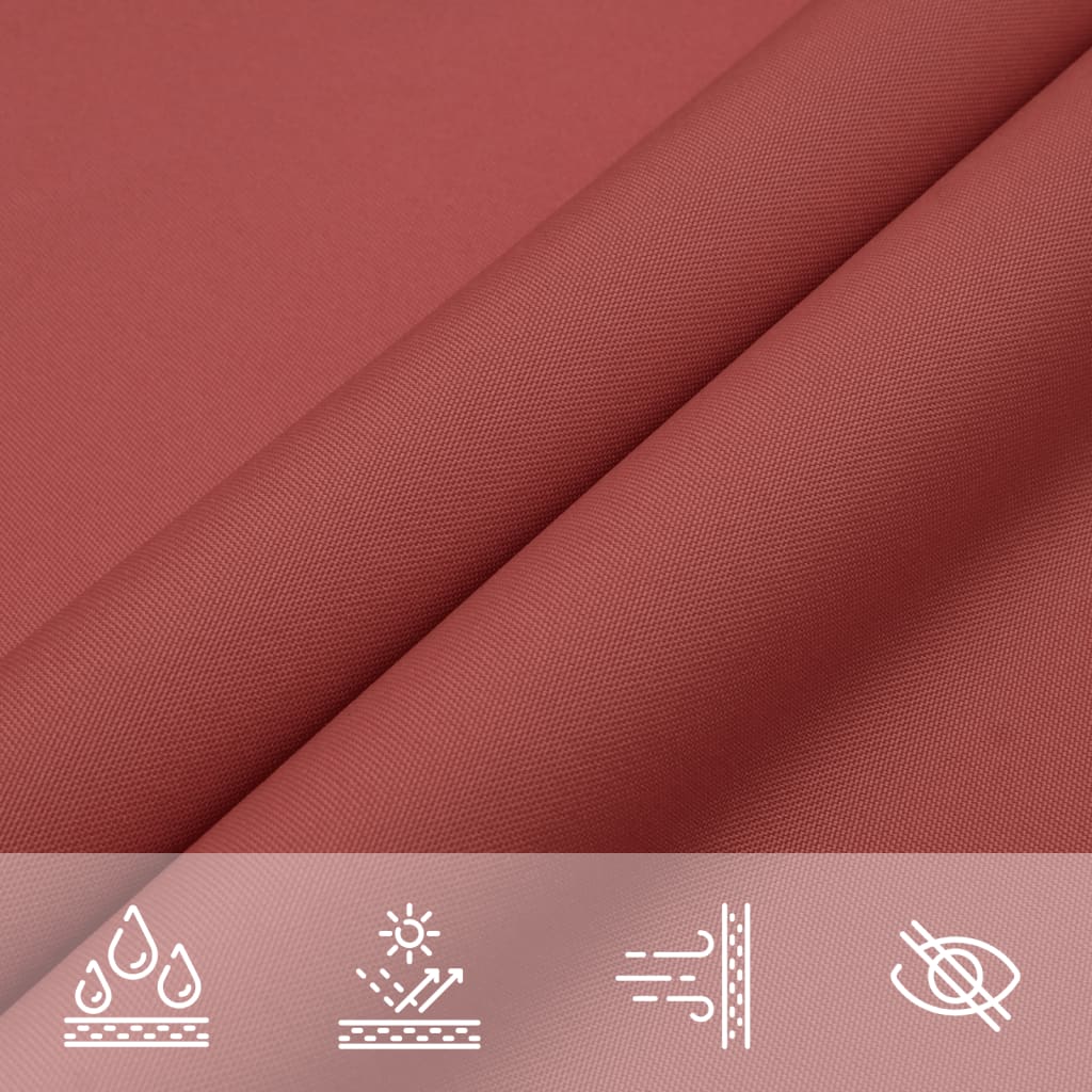 Tentas nuo saulės, oksfordo aud., kvadrat., 2x2m, terakotos sp.