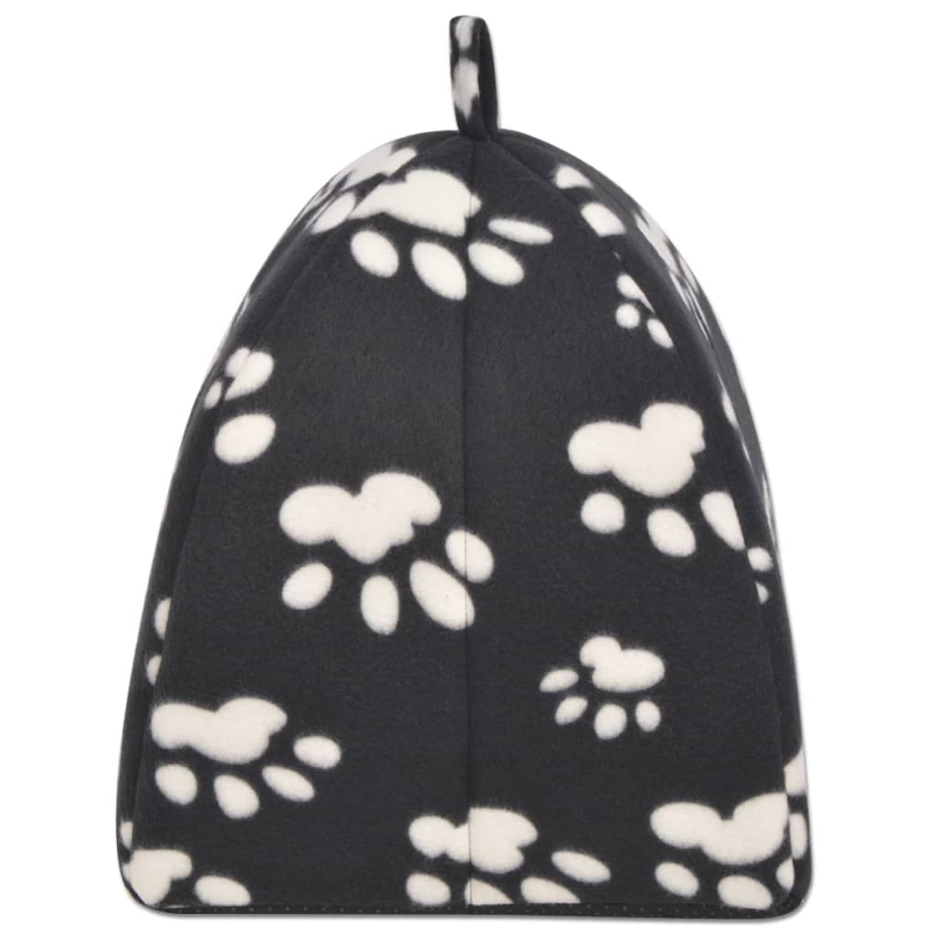 Katės guolis, dydis L, juodas