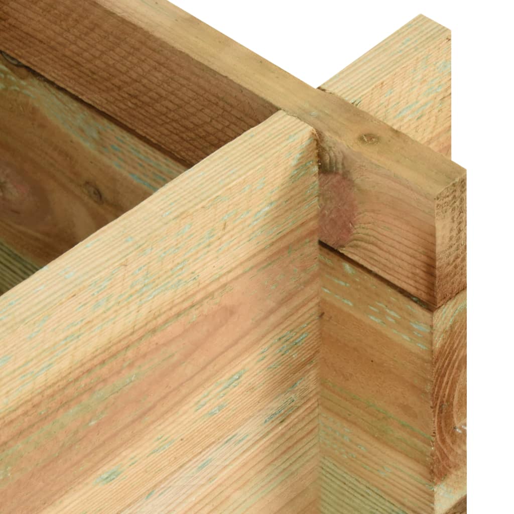 Aukštas lovelis daržovėms, 80cm, impregnuota pušies mediena