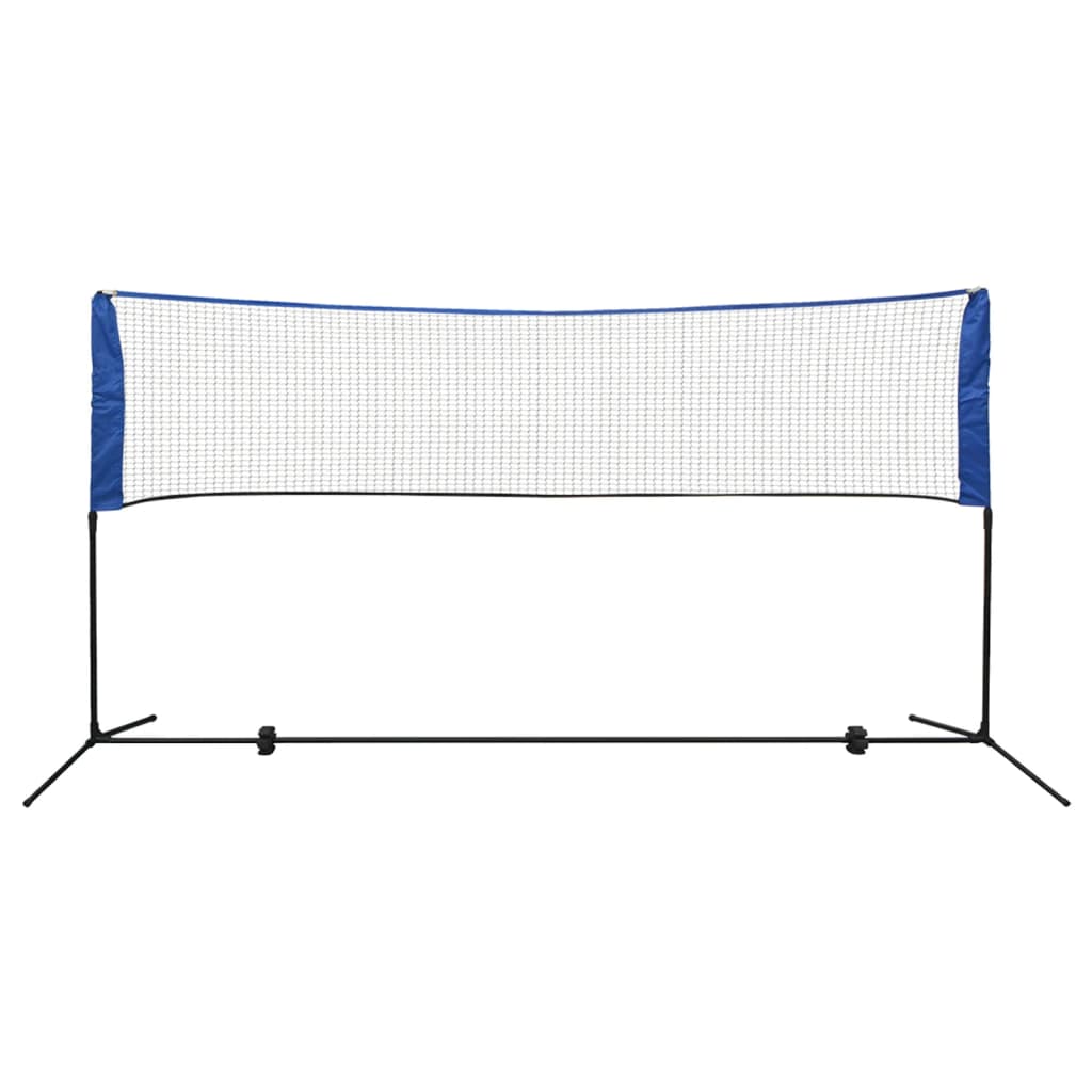 Badmintono tinklas su plunksninukais, 300x155 cm