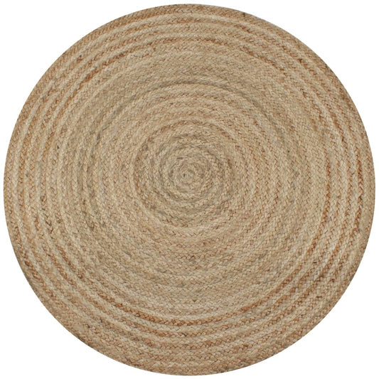 Kilimas, pintas džiutas, 120cm, apvalus