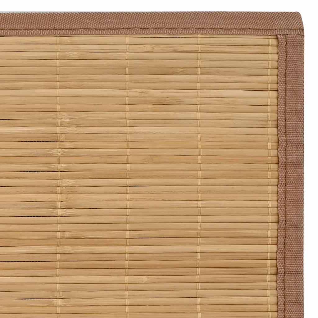 Bambukinis kilimas, 160x230 cm, rudas