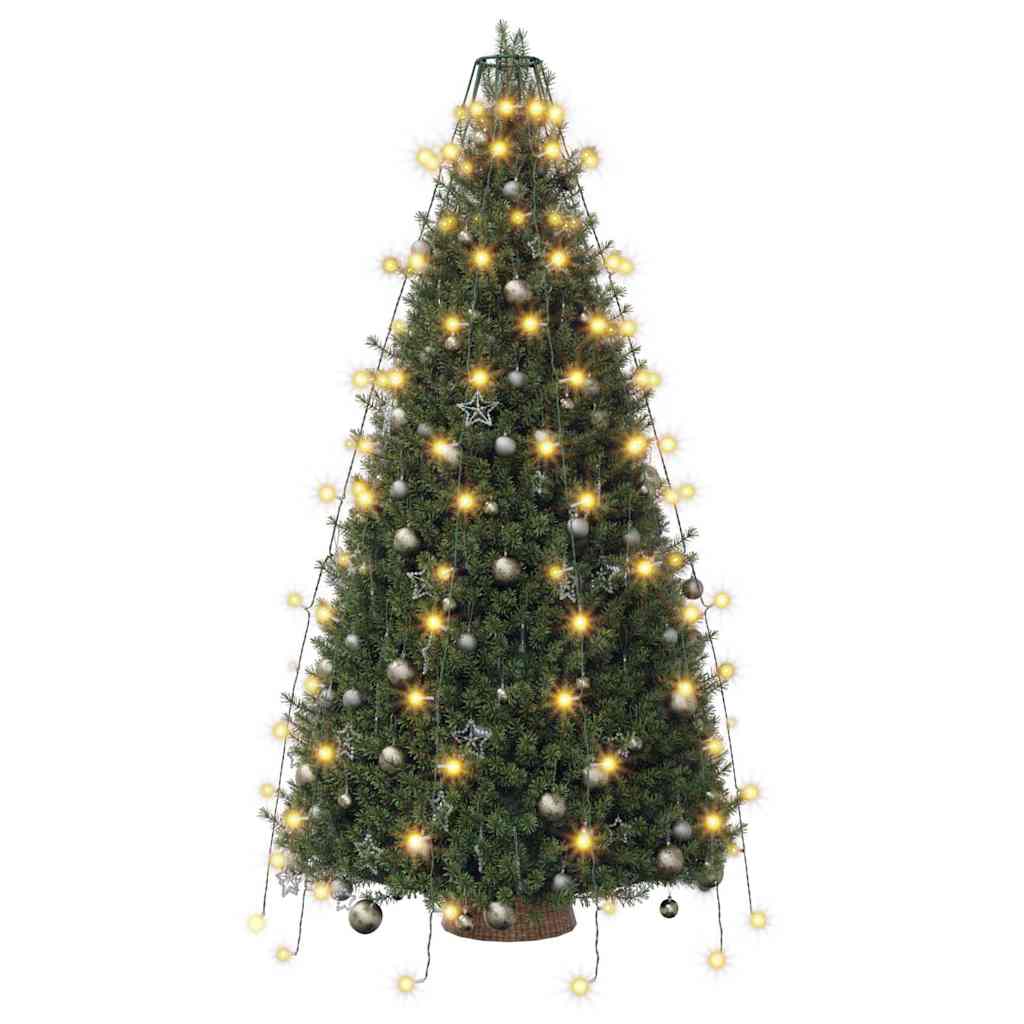 Kalėdų eglutės girlianda su 150 LED lempučių, 150cm