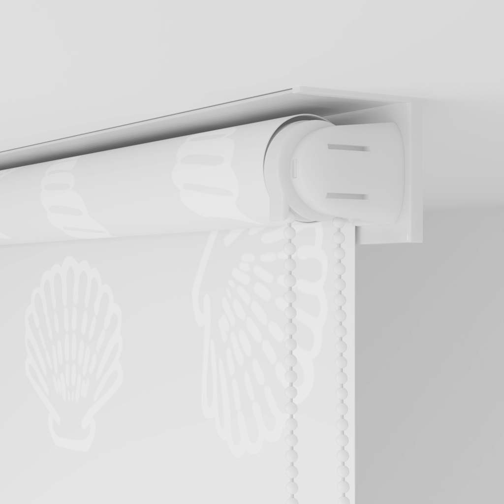 Dušo roletas, 100x240 cm, jūros žvaigždžių raštas