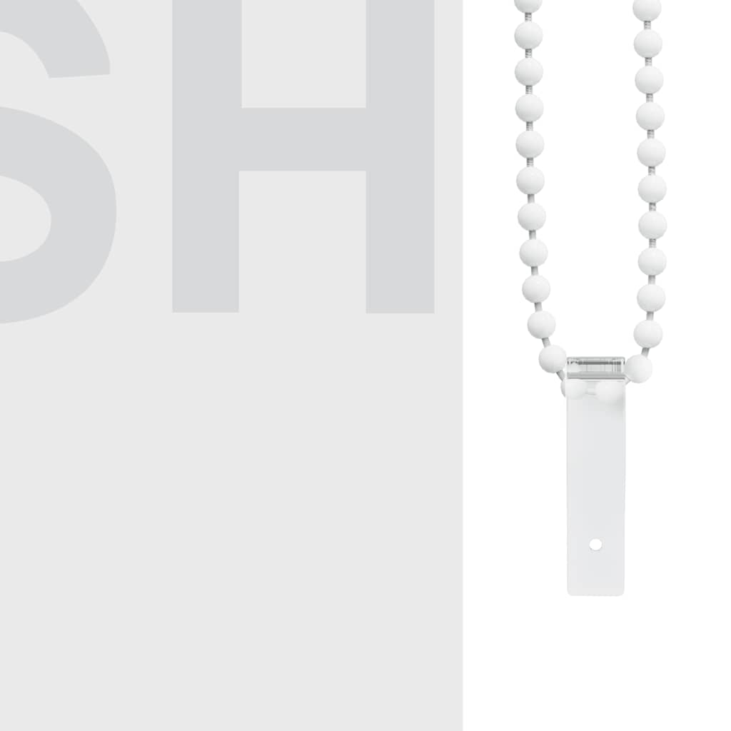 Dušo roletas, 80x240 cm, su užrašais