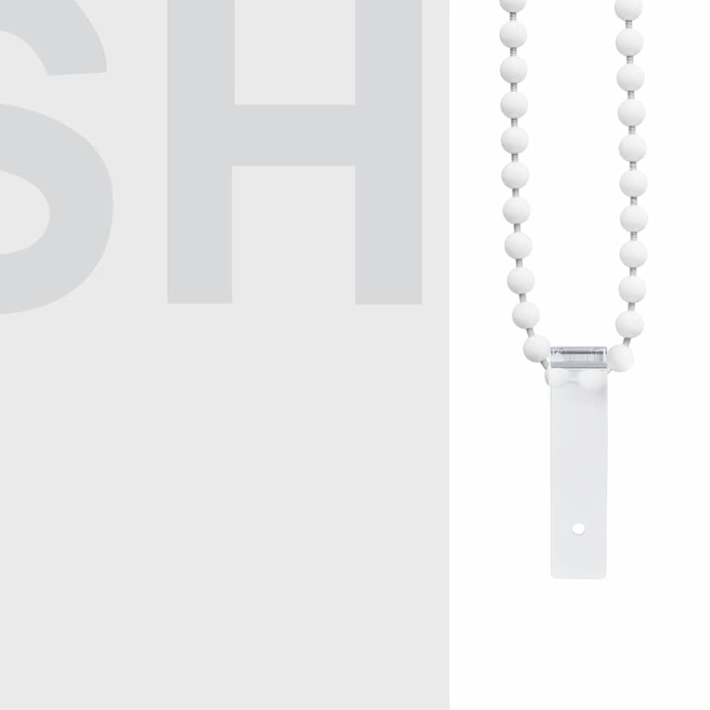 Dušo roletas, 120x240 cm, su užrašais