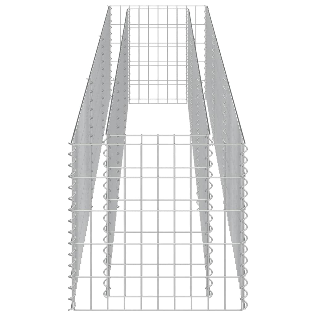 Gabiono vazonas, galvanizuotas plienas, 270x50x50cm, aukštas