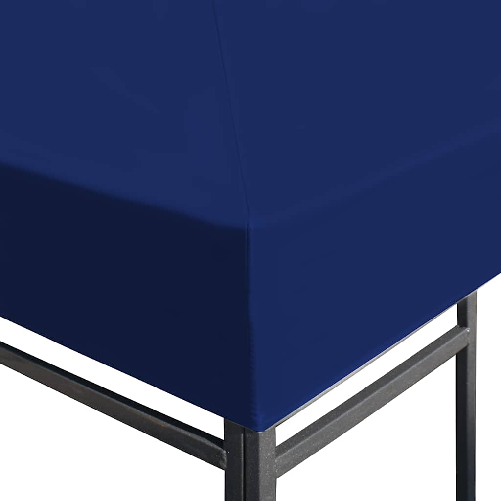 Viršutinis pavėsinės uždangalas, mėlynas, 310 g/m², 3x3m