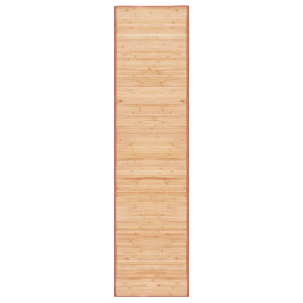 Kilimas, rudas, 80x300 cm, bambukas