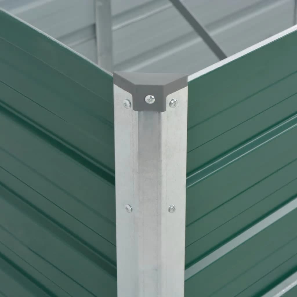 Lovelis, žalias, galvanizuotas plienas, 320x80x45cm