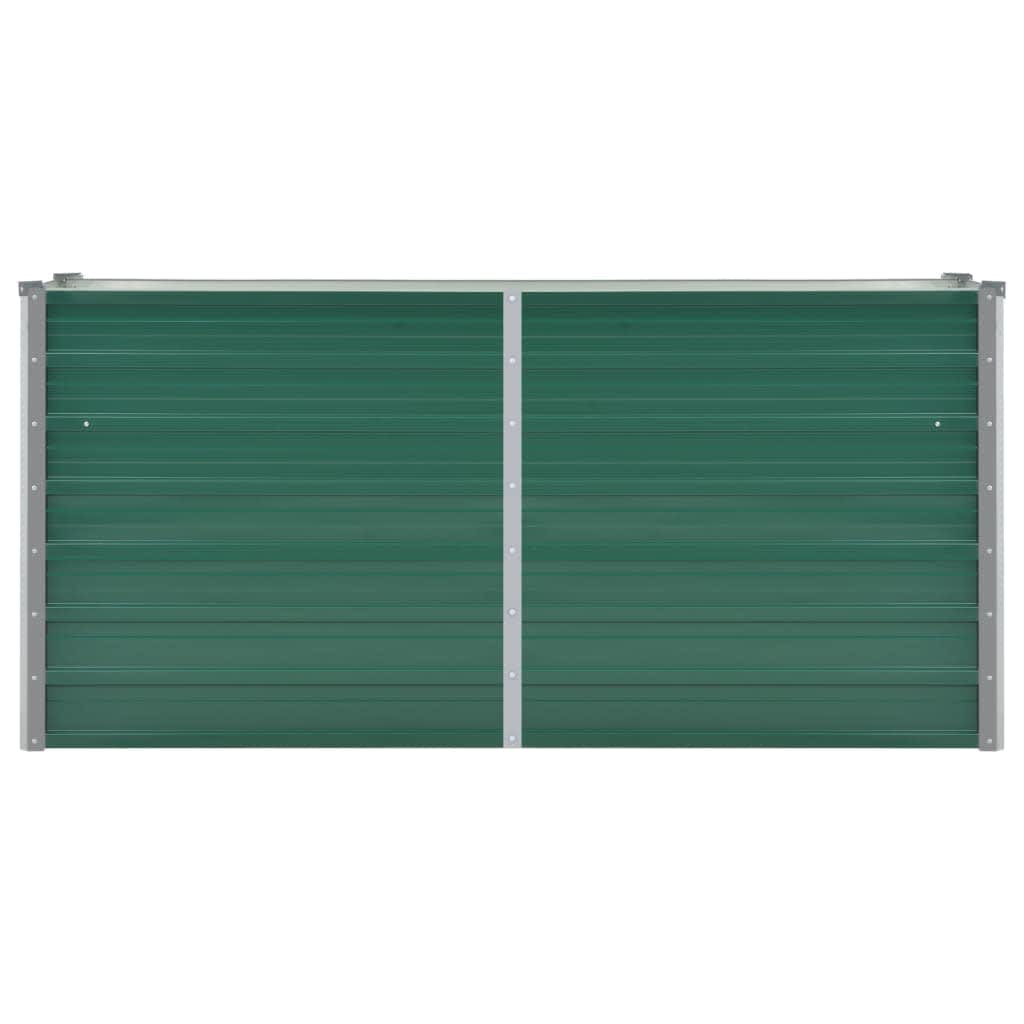 Lovelis, žalias, galvanizuotas plienas, 160x40x77cm