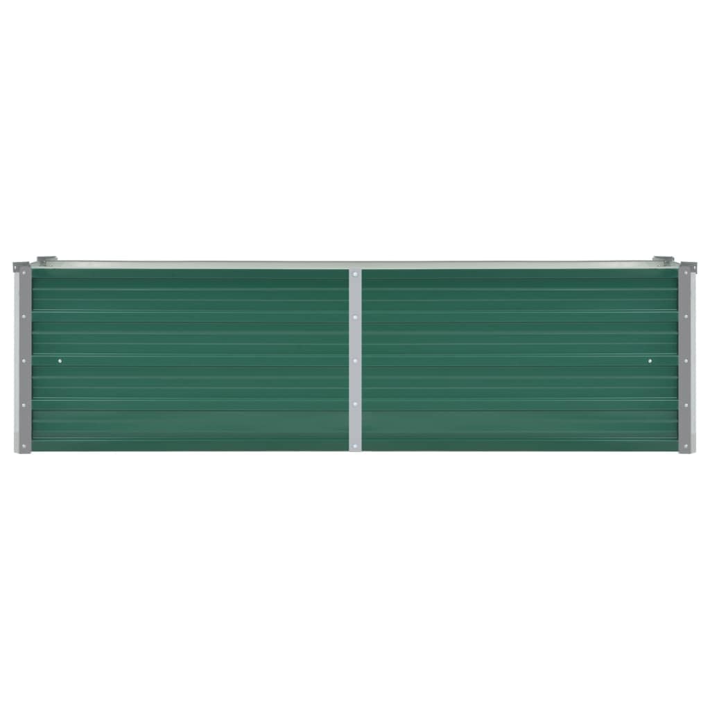 Lovelis, žalias, galvanizuotas plienas, 160x40x45cm