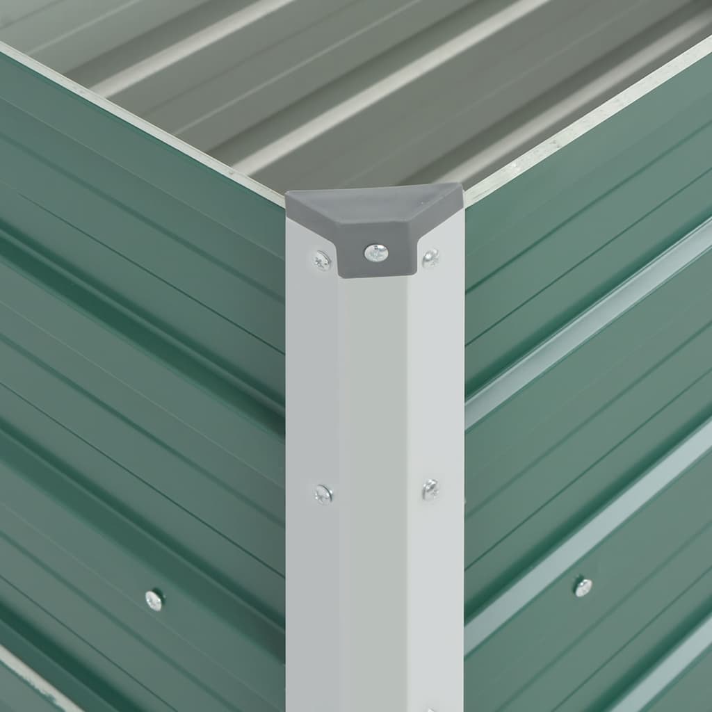 Lovelis, žalias, galvanizuotas plienas, 100x40x45cm, aukštas