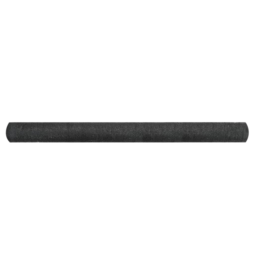 Privatumo suteikiantis tinklelis, juodas, 1,5x25 m, HDPE