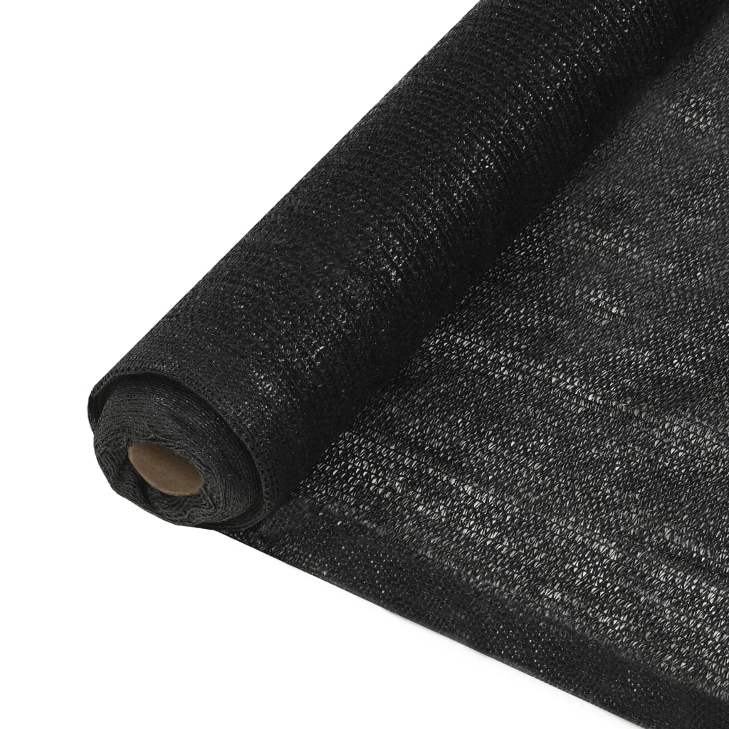 Privatumo suteikiantis tinklelis, juodas, 2x10 m, HDPE