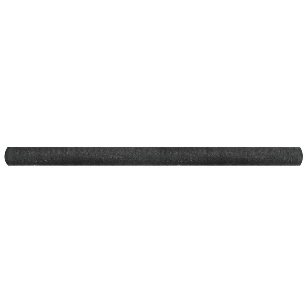 Privatumo suteikiantis tinklelis, juodas, 2x10 m, HDPE