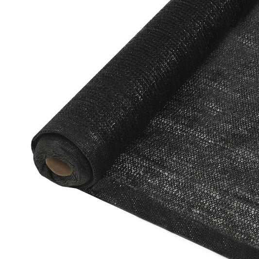 Privatumo suteikiantis tinklelis, juodas, 2x25 m, HDPE