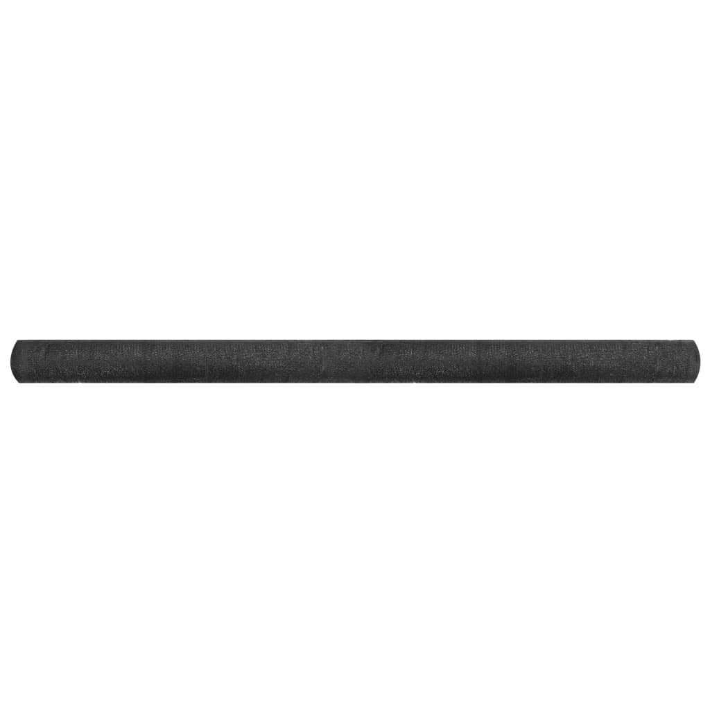 Privatumo suteikiantis tinklelis, juodas, 2x25 m, HDPE
