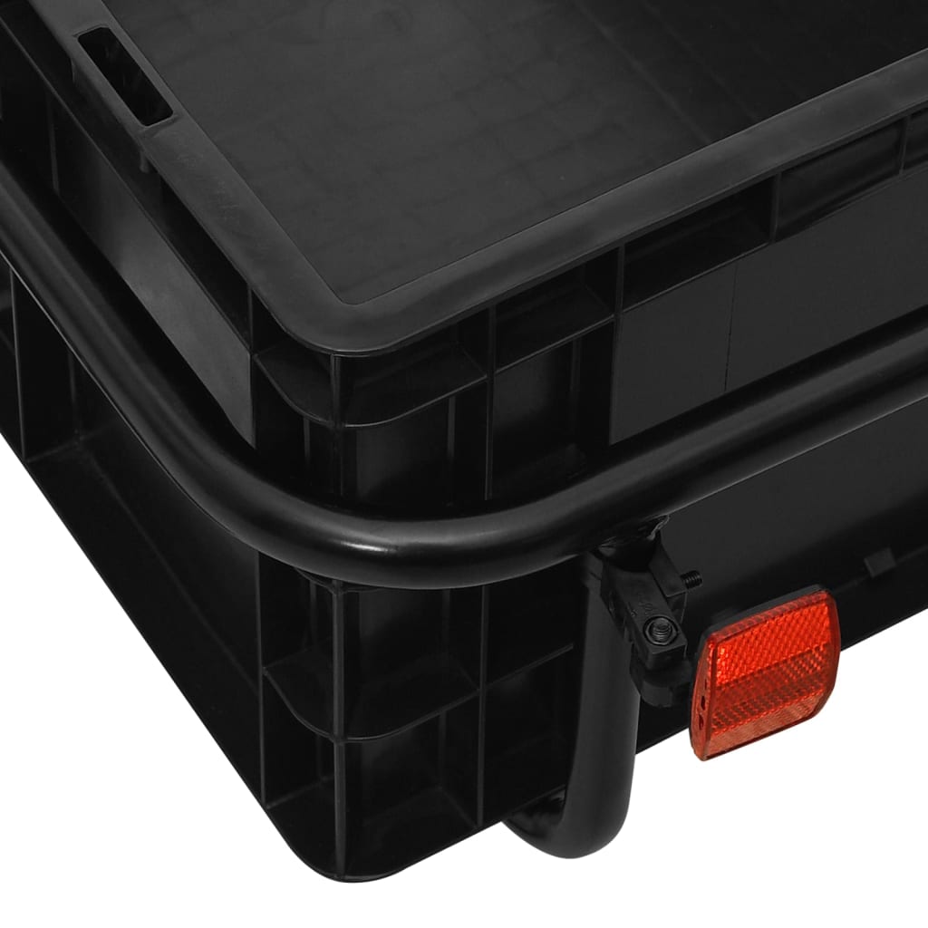 Dviračio priekaba/vežimėlis, mėlyna, 155x60x83cm, plienas