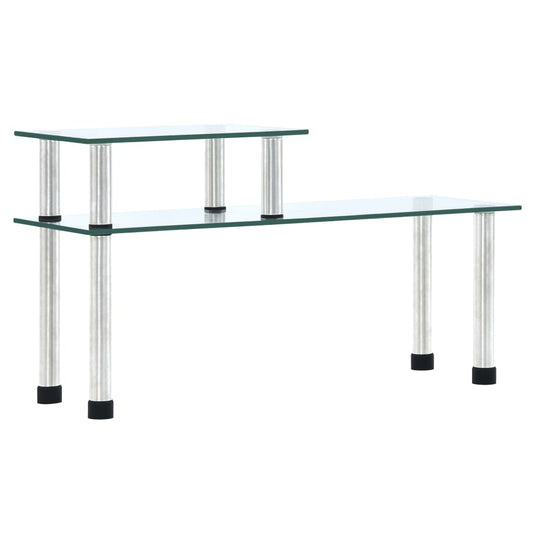 Virtuvės lentyna, peršviečiama, 45x16x26cm, grūdintas stiklas