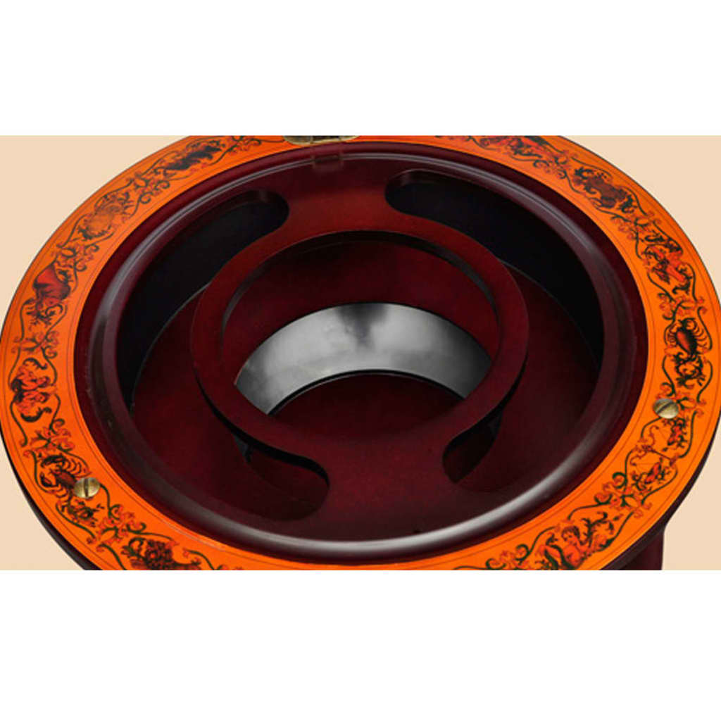 Gaublio formos vyno butelių laikiklis, eukalipto mediena