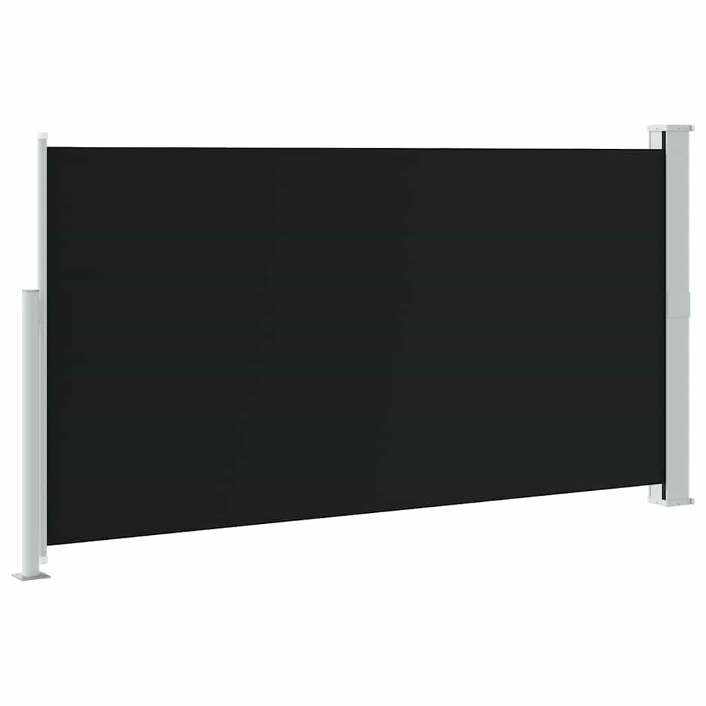 Terasos pertvara, juoda, 160 x 300 cm
