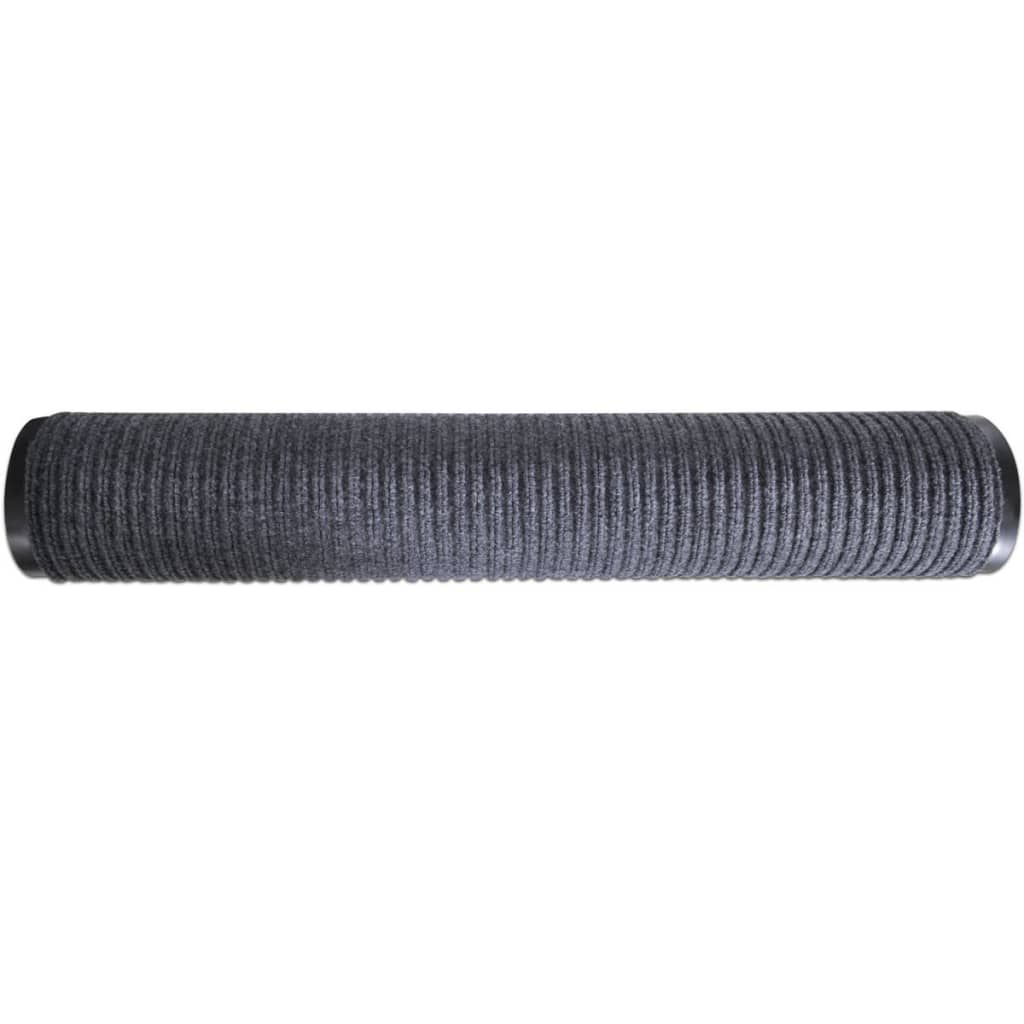 Pilkas PVC Durų Kilimėlis,  90 x 150 cm