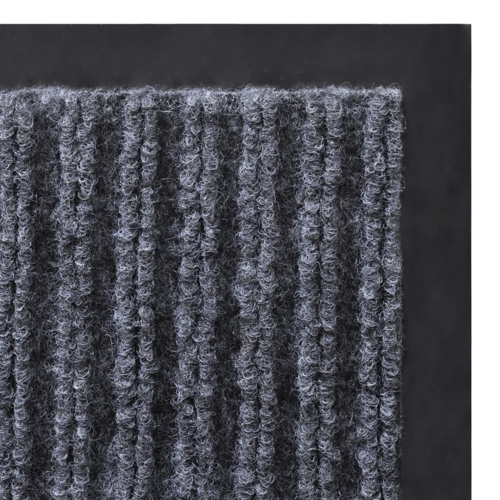 Pilkas PVC Durų Kilimėlis,  90 x 150 cm