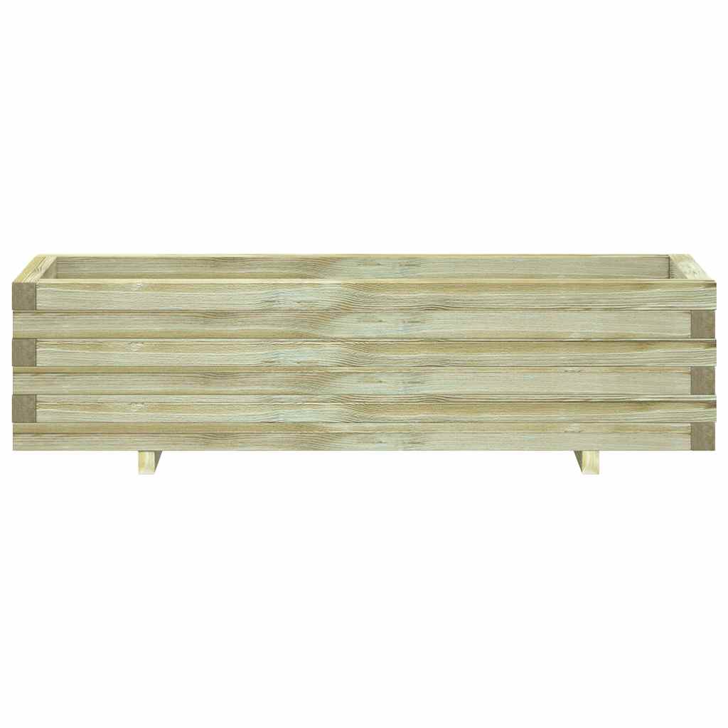 Vazonas, 120x40x30cm, mediena, stačiakampis, aukštas