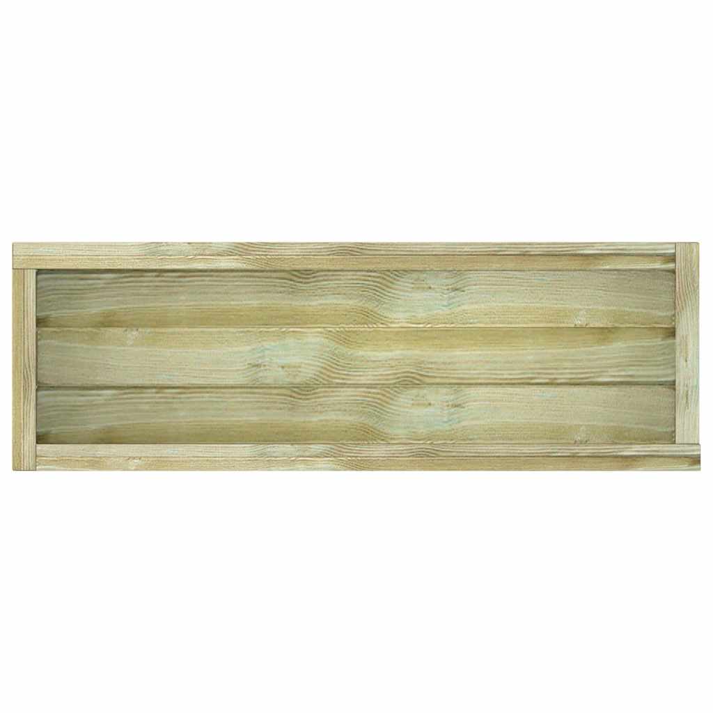 Vazonas, 120x40x30cm, mediena, stačiakampis, aukštas