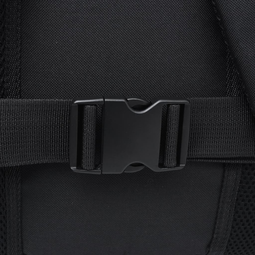 Turistinė kuprinė, 40 l, juoda ir žalia