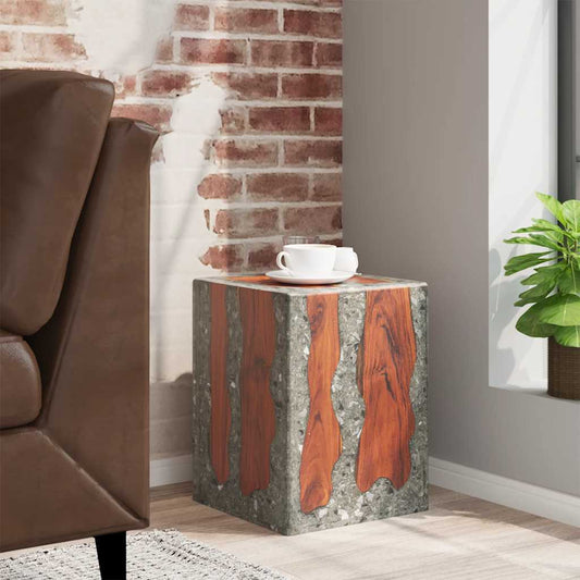 Taburetė, tikmedžio medienos masyvas ir derva