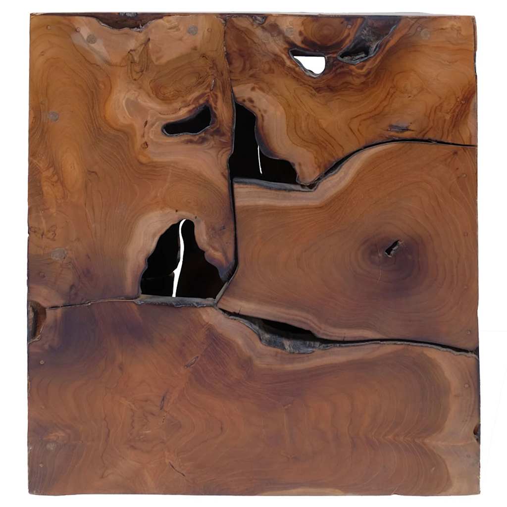 Taburetė, tikmedžio medienos masyvas