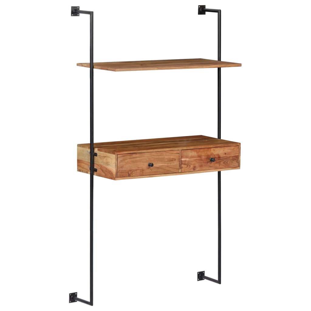 Sieninis stalas, 90x40x170 cm, akacijos medienos masyvas